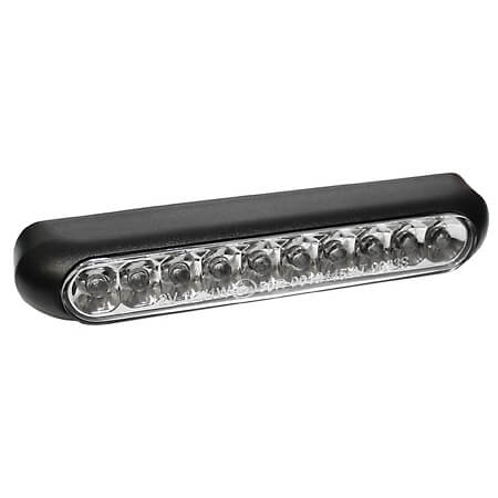 SHIN YO LED taillight LINE, black, transparent glass, no. plate illumination, black