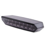 SHIN YO BOSTON LED tail light, black base plate, tinted glass