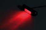 HIGHSIDER CONERO T2 Światło tylne LED, czerwone szkło