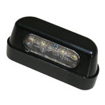 SHIN YO LED license plate light, ABS black