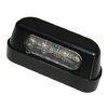 Luz da placa shin YO LED, abs preto