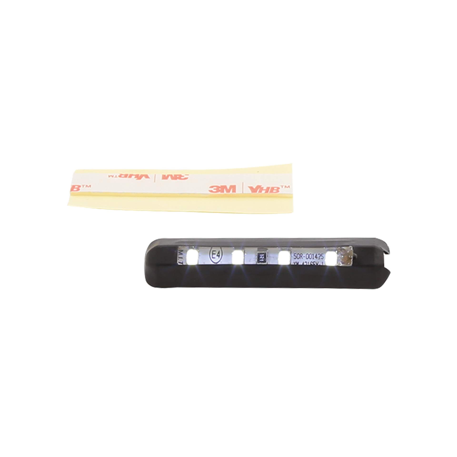 SHIN YO 4-LED license plate lighting, black, black