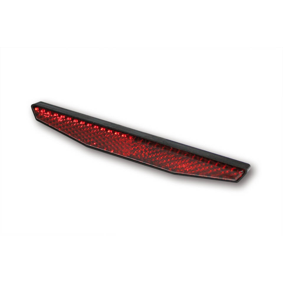 SHIN YO Reflector with self-adhesive film, red, red