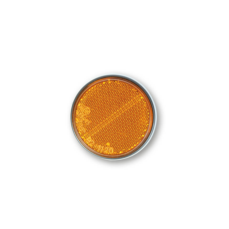 SHIN YO Reflector with self-adhesive film, yellow, yellow
