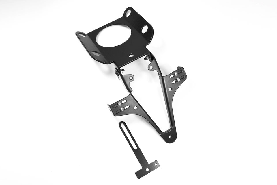 HIGHSIDER License plate holder Benelli TNT 1130 04-15 / 899 08-16, black, black