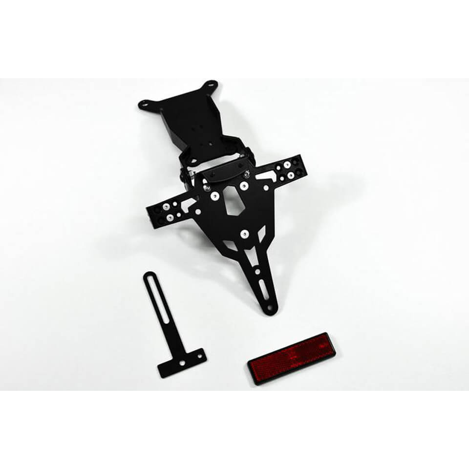 ZIEGER-Pro License plate holder DUCATI Hypermotard/Hyperstrada 821/939, black, black