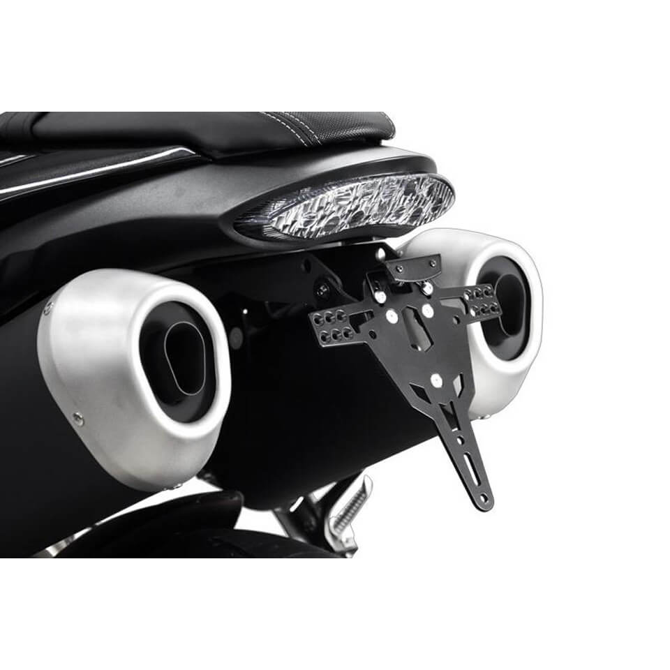 ZIEGER-Pro License plate holder TRIUMPH Speed Triple Bj. 2016-17, black, black
