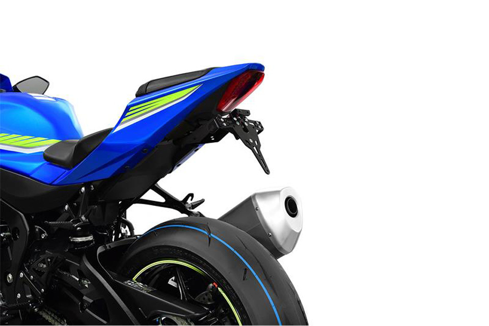 Gsxr license plate bracket Clearance