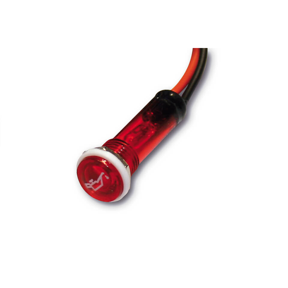 SHIN YO Kontrol lampe olie, rød