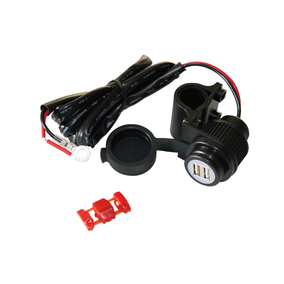 2-way USB socket