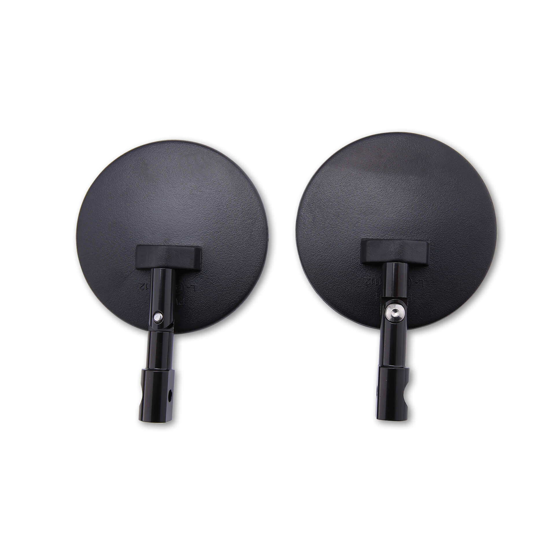 SHIN YO SUPERBIKE mirror for handlebar ends, black, black