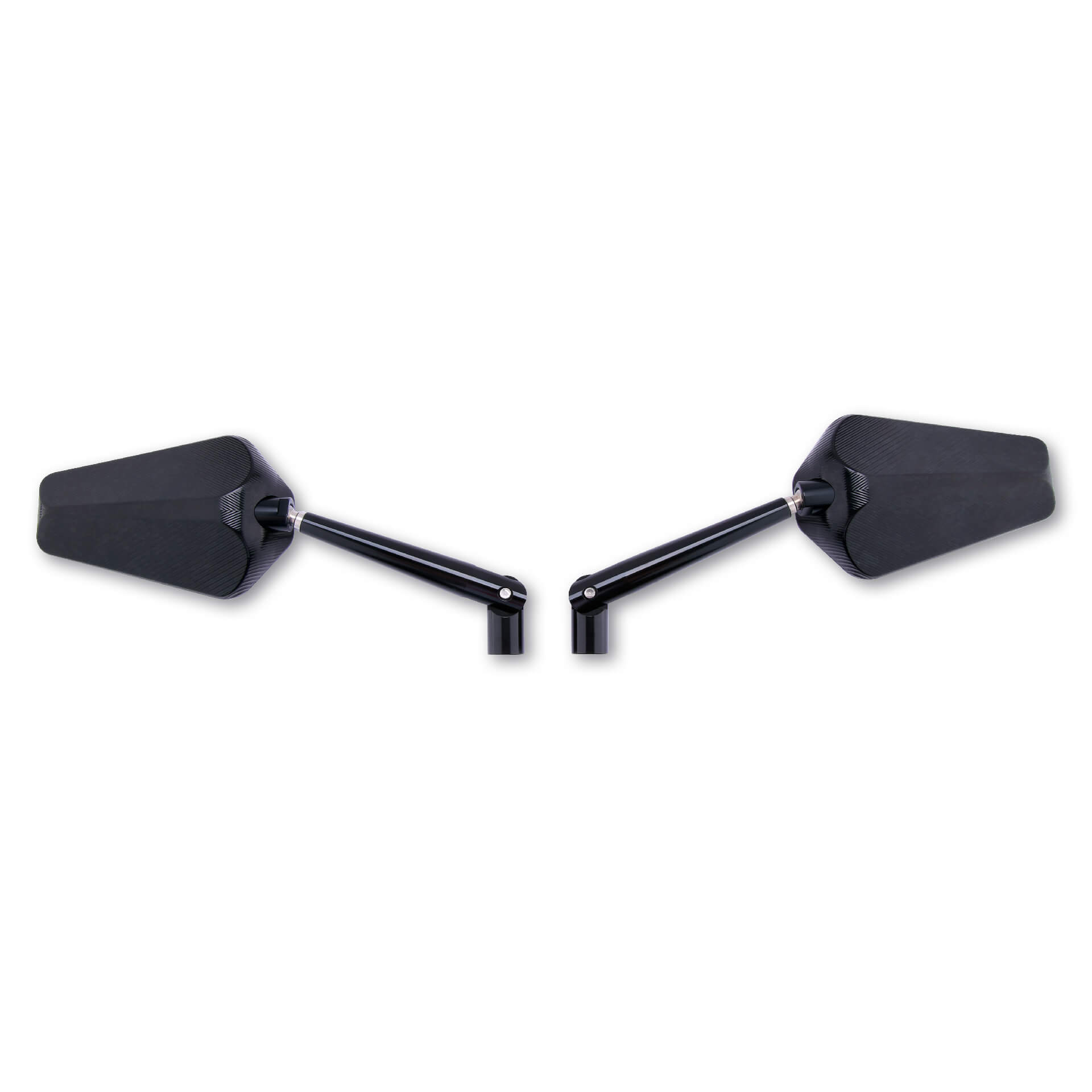 HIGHSIDER Fairing mirror PRATO, black, black