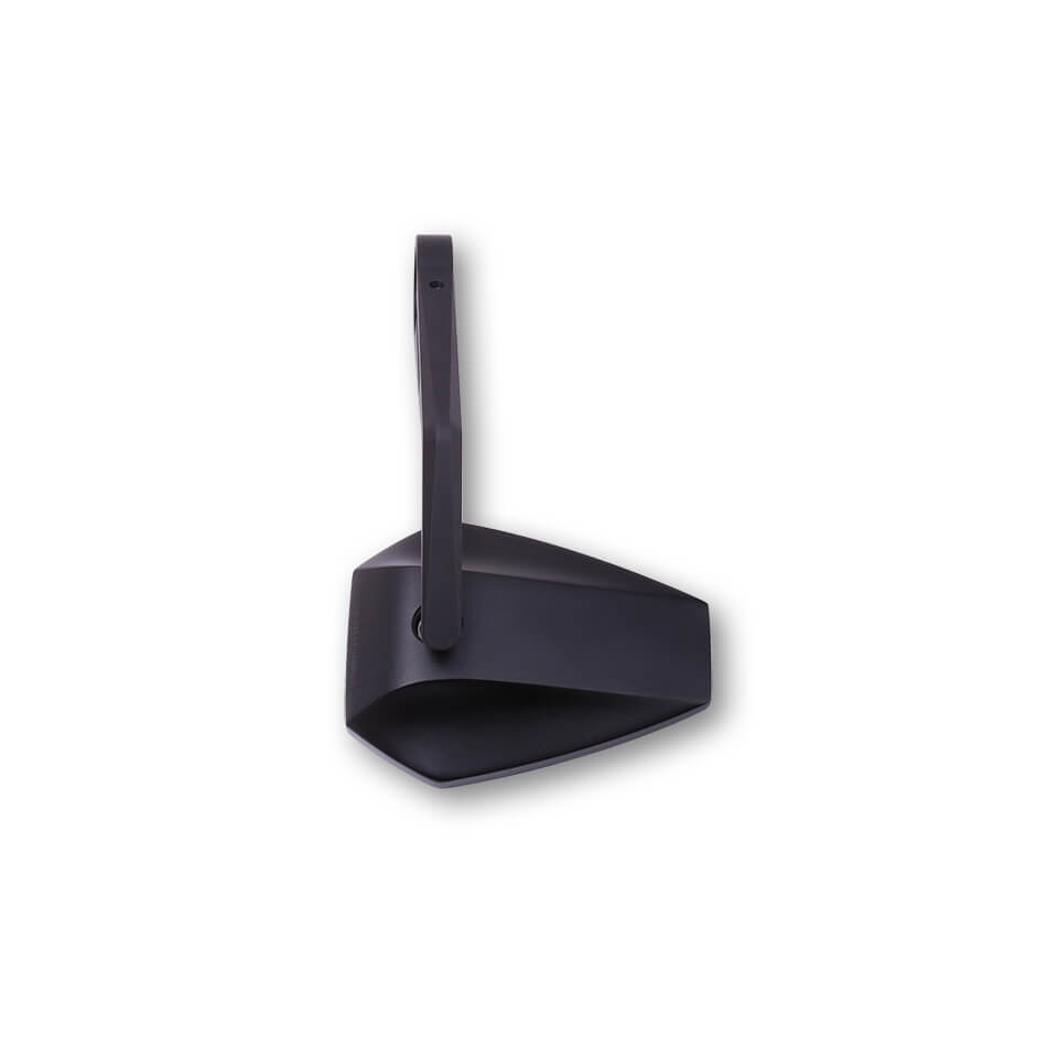 SHIN YO Bar end mirror SURFACE, black, black