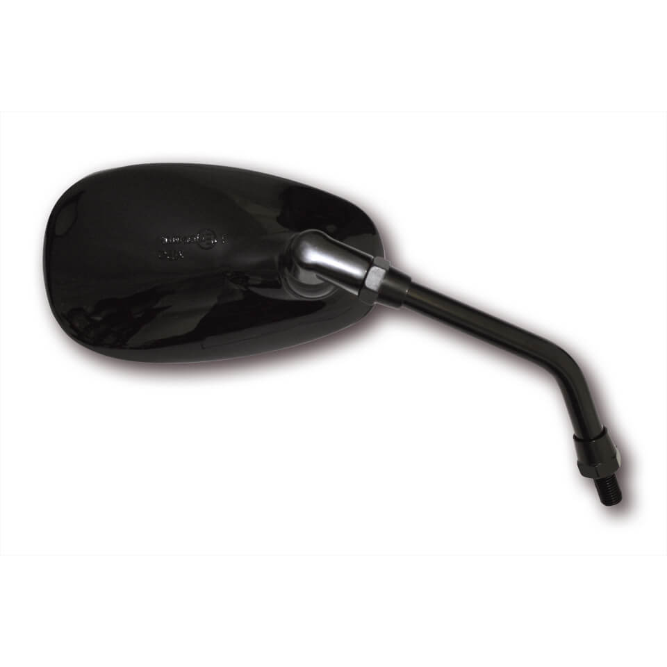 Universal mirror VIRAGO left/right, black, black