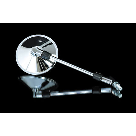 SUZUKI mirror BANDIT GSF 400/400/1200, silver, silver