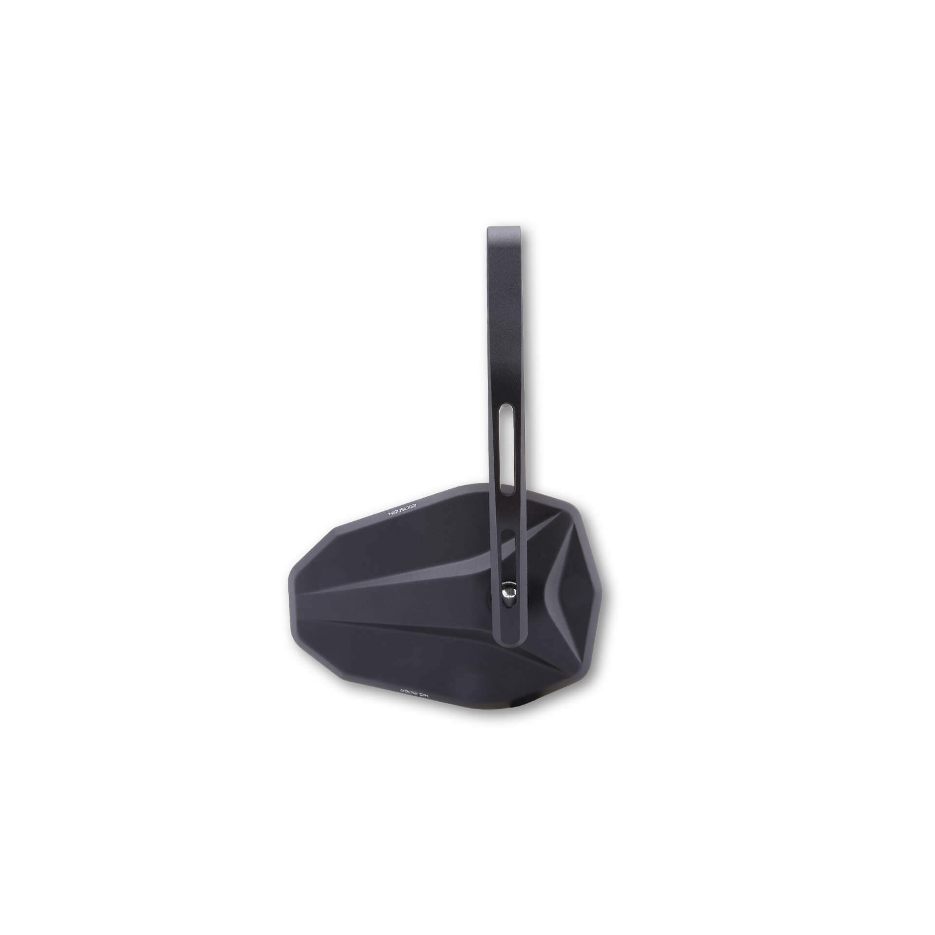 HIGHSIDER VICTORY-BLAST handlebar end mirror, long, black, black