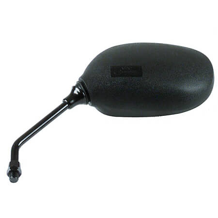 universal mirror, black, black