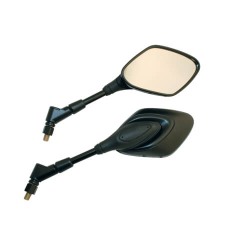 Universal mirror ALPHA, black, black