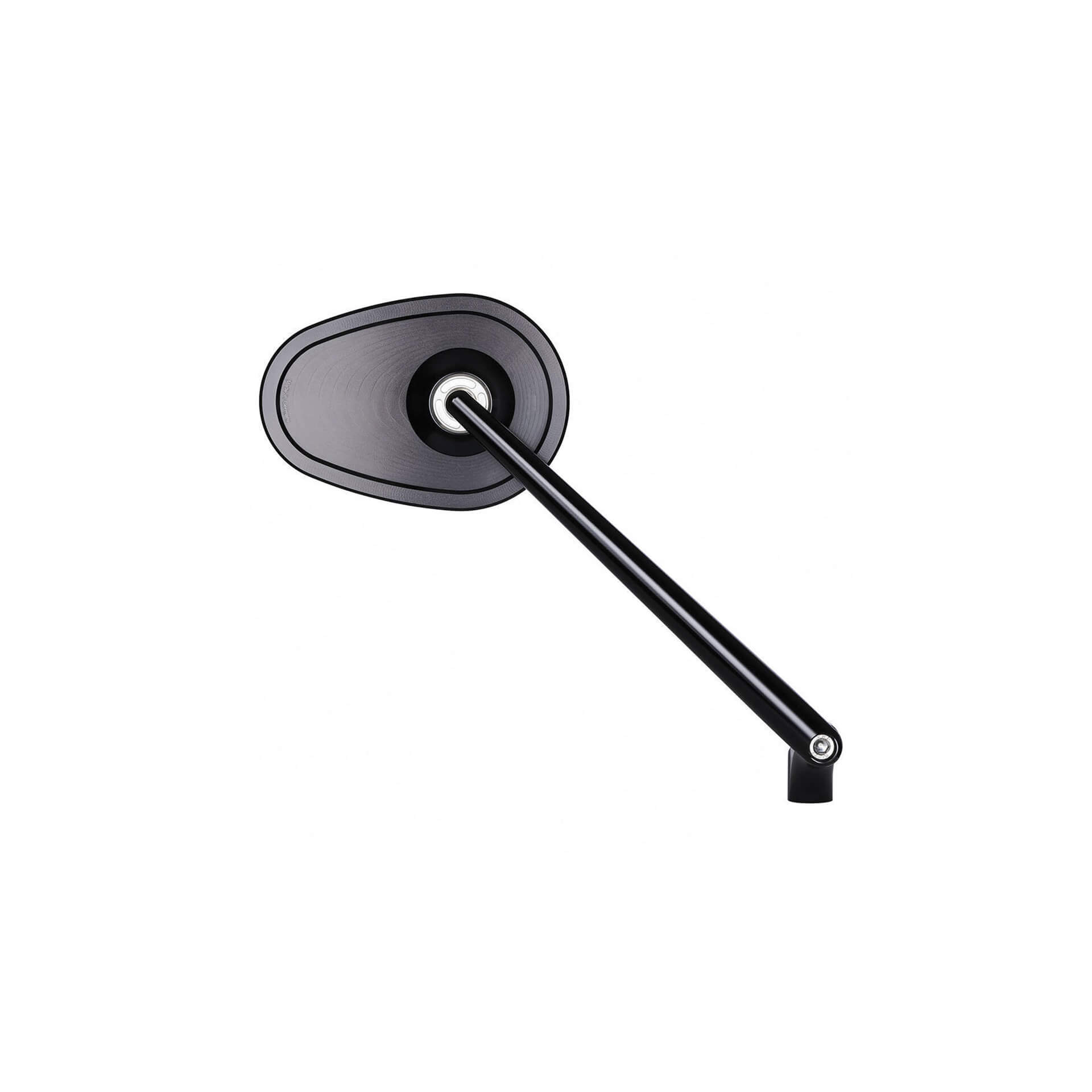 motogadget mo.view club xl, le miroir sans verre, e-marqué, noir