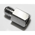 Mirror adapter hole M10 right on bolt M10 right chrome plated