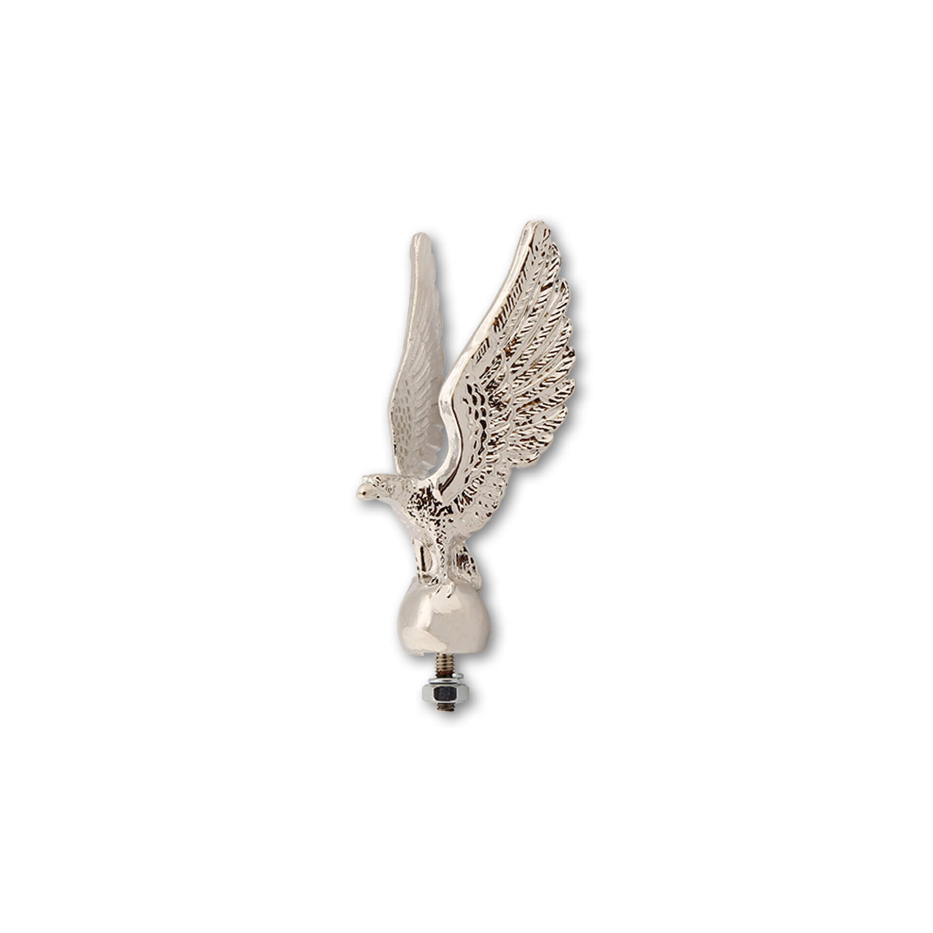 Fender figure eagle, silver, silver