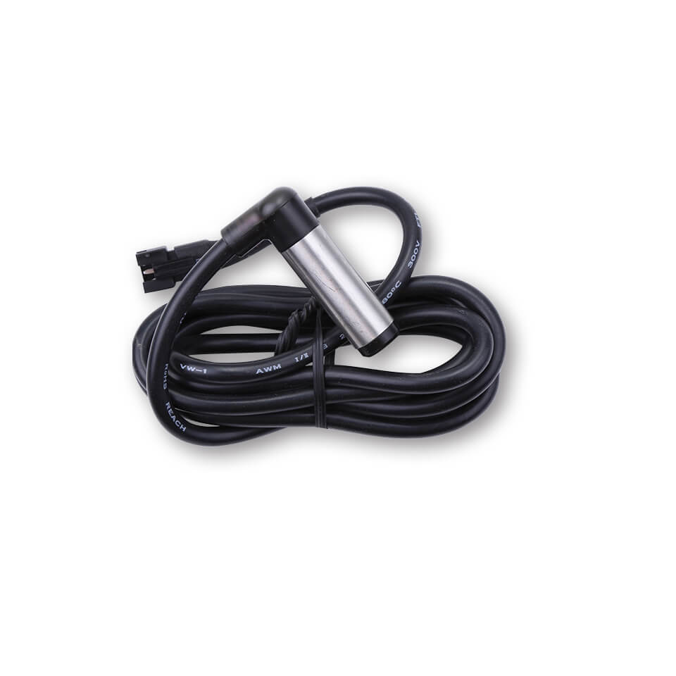KOSO Speed sensor, active, L=1350mm, SA-07, black plug, black