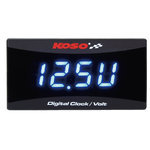 Affichage de tension de batterie KOSO et horloge pour toutes les 12 batteries V DC