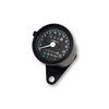 Preview image for stainless steel speedo, 1400 RPM, Ø 60 mm, dial black, blue illumination