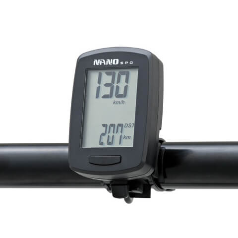 DAYTONA Corp. Digital speedo, NANO, silver, silver