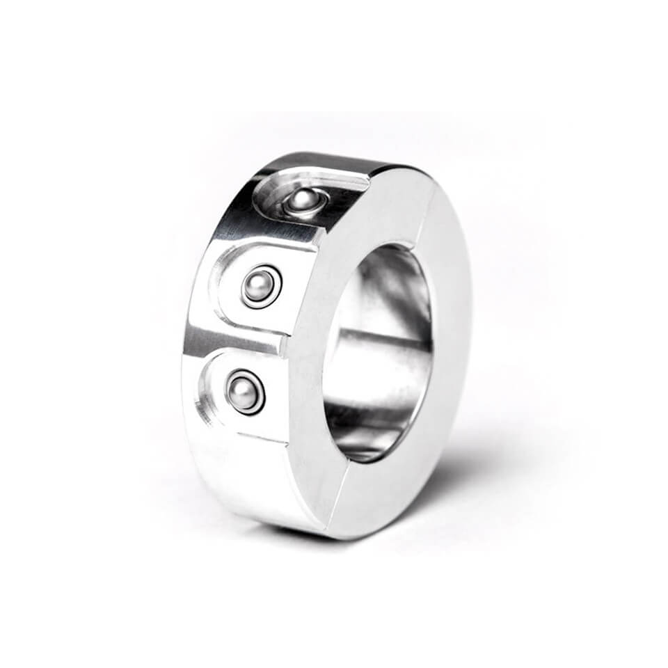 motogadget mo.switch mini pushbutton holder, 1 inch, silver, silver