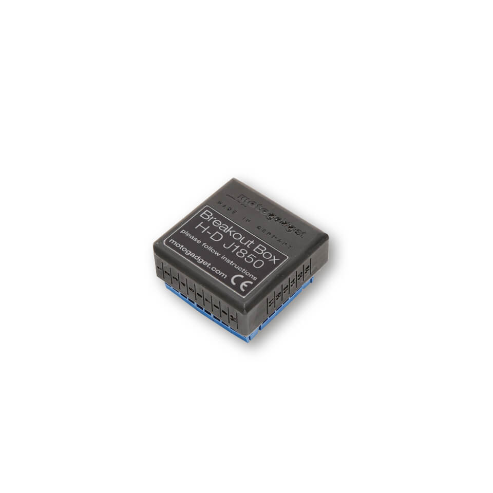 motogadget msp Breakout Box J1850 pro modely H-D TwinCam
