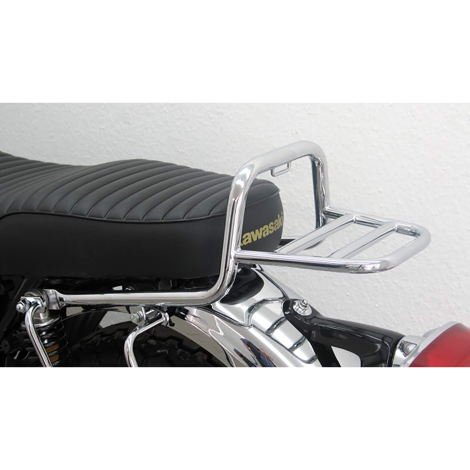 FEHLING Carrier Kawasaki W 650, (EJ650A) 1999-2006 and W 800, (EJ800A) 2011-, silver, silver