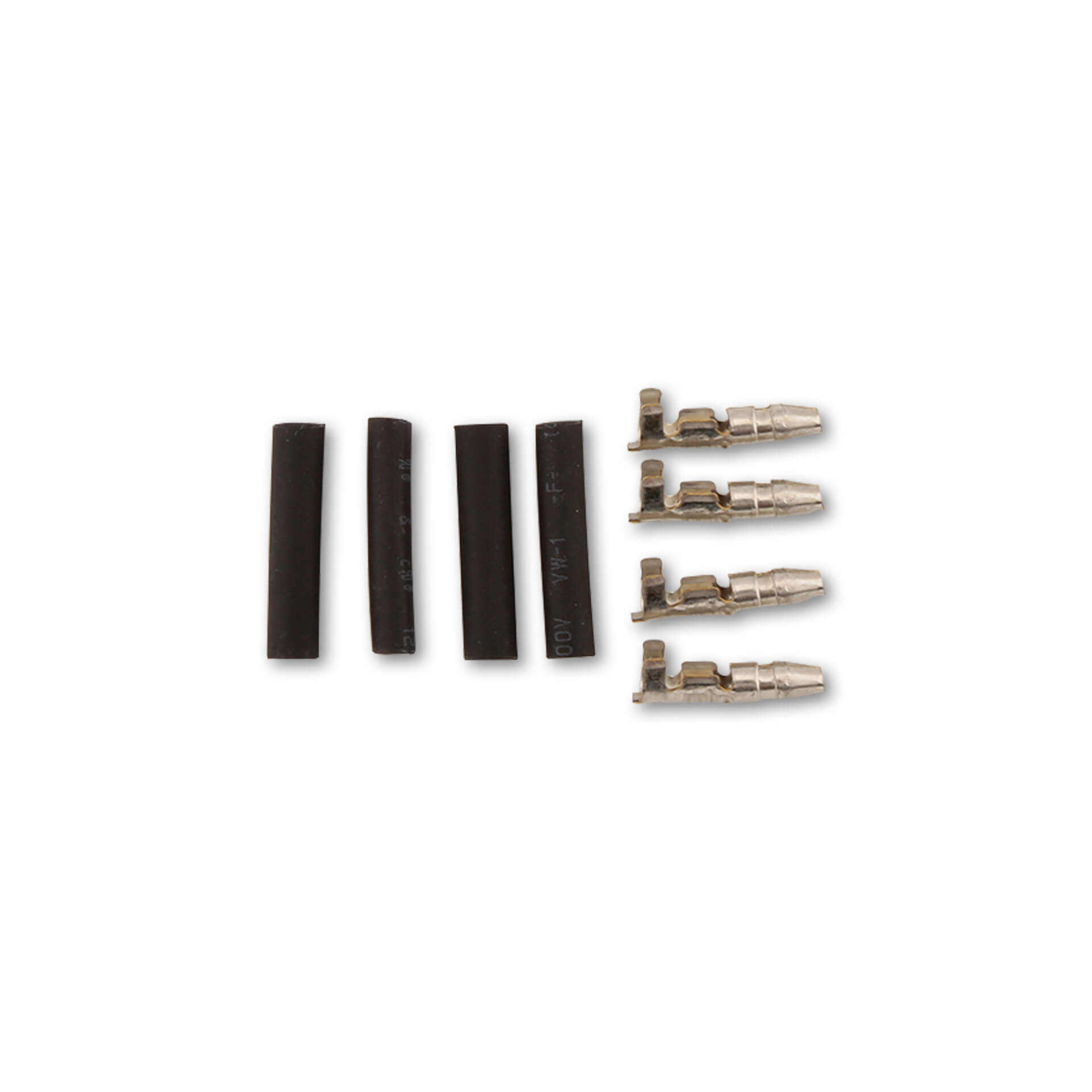3.5 mm round plug (male) + heat shrinkable tubing, Size 16 mm for Men, Size 16 mm for Men
