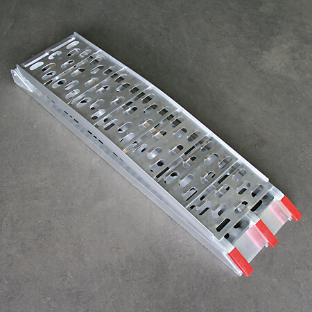 motoprofessional Aluminium ramp CROSS, silver, silver