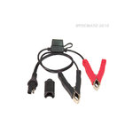 OPTIMATE Battery cable crocodile clips to SAE (No.14)