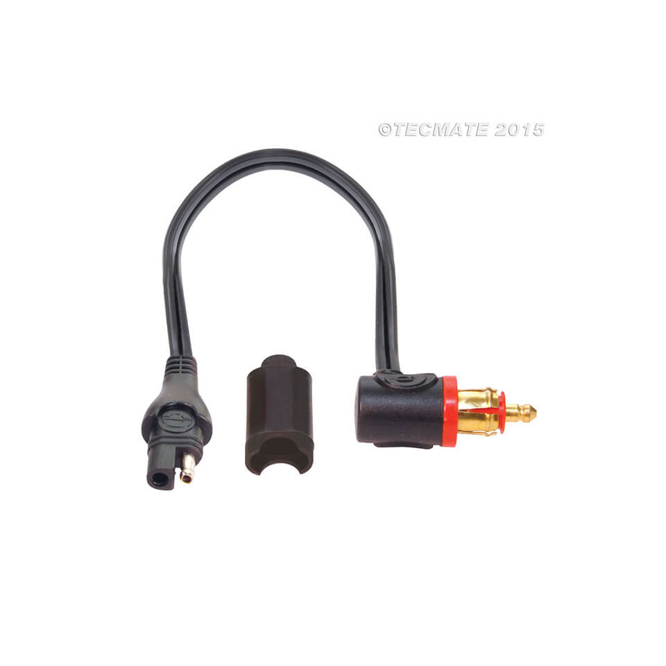 OPTIMATE Adapter SAE to motorcycle 90° plug (no.19)