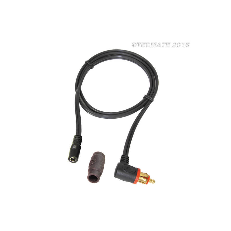 Optimate Adaptér motocyklu 90° zástrčka do 2,5mm duté spojky (č.39)