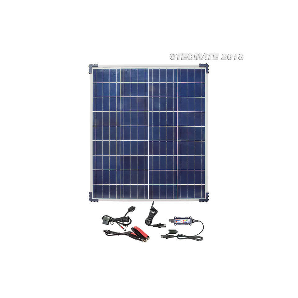 OPTIMATE Cargador de panel solar 80 W TM523-8