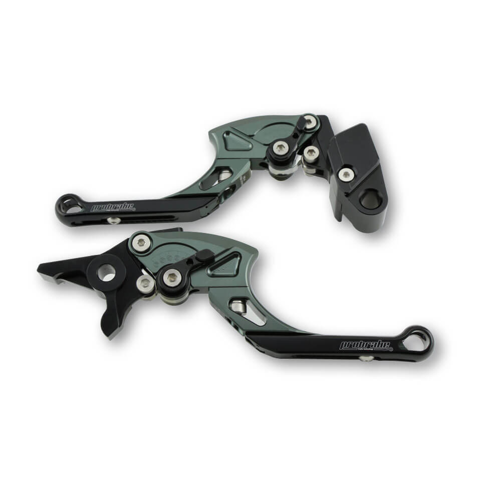 probrake Clutch & brake lever set TECTOR, dark titanium, silver, silver