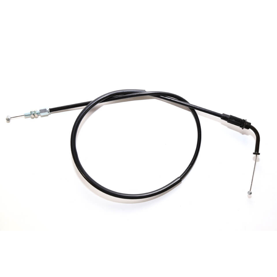 Throttle cable, close, YAMAHA SR 500 from 87, black, black Black unisex