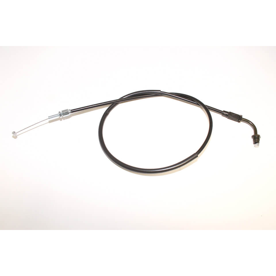 Throttle cable, open, YAMAHA SR 500 from 87, black, black Black unisex