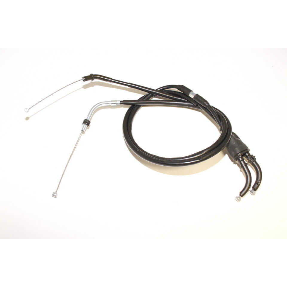 Throttle cable set, YAMAHA XJ 600 N, 98-, black, black