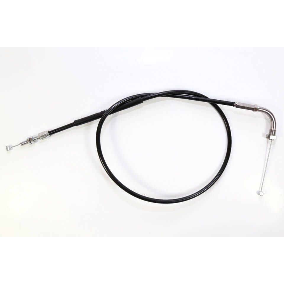 Open throttle cable A, KAWASAKI Z650, black, black