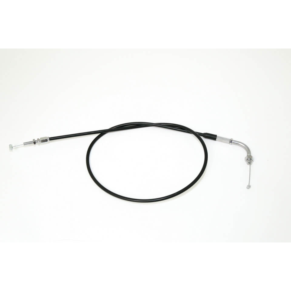Throttle cable, open, HONDA CB 400 N, black, black