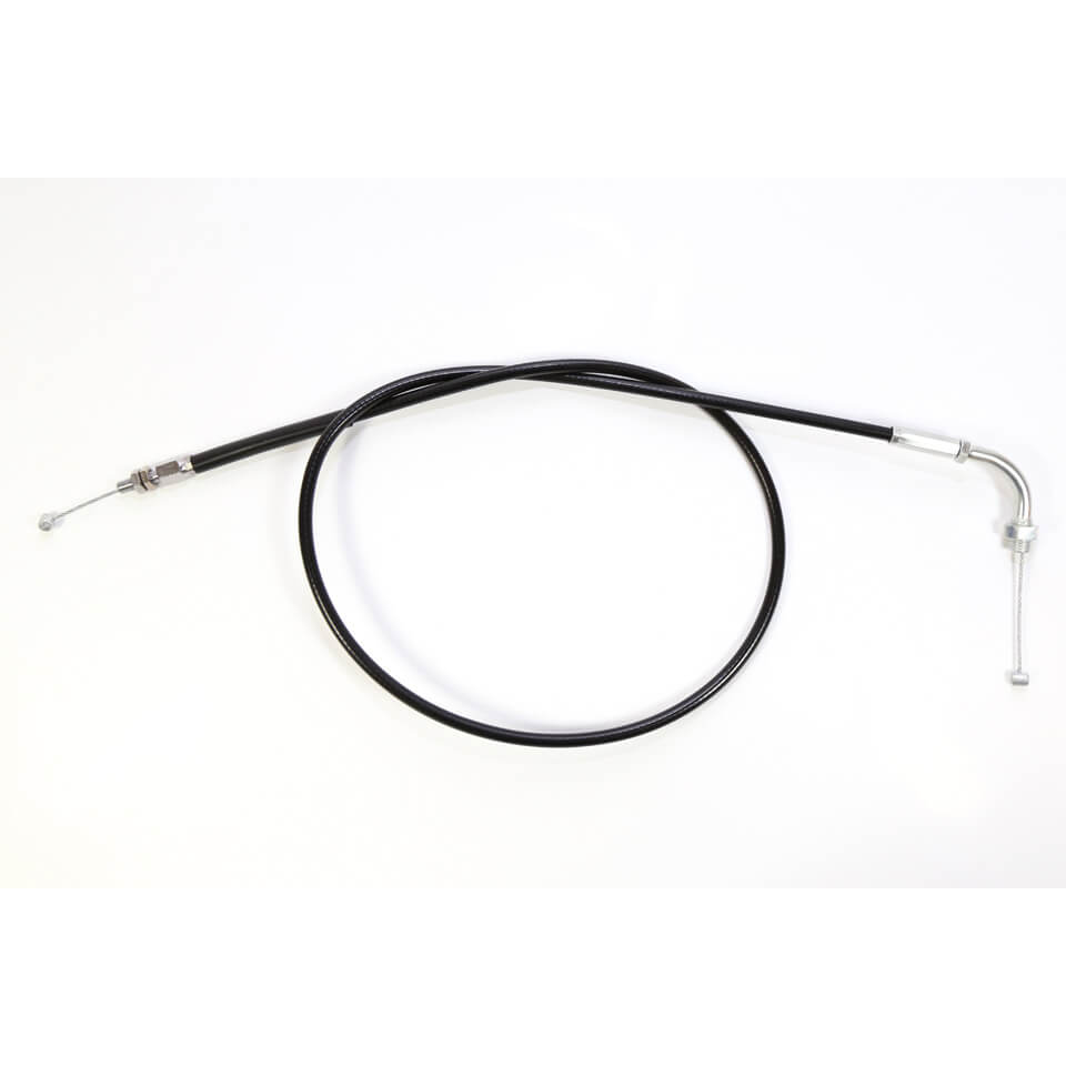 Open throttle cable A, KAWASAKI Z 900, black, black