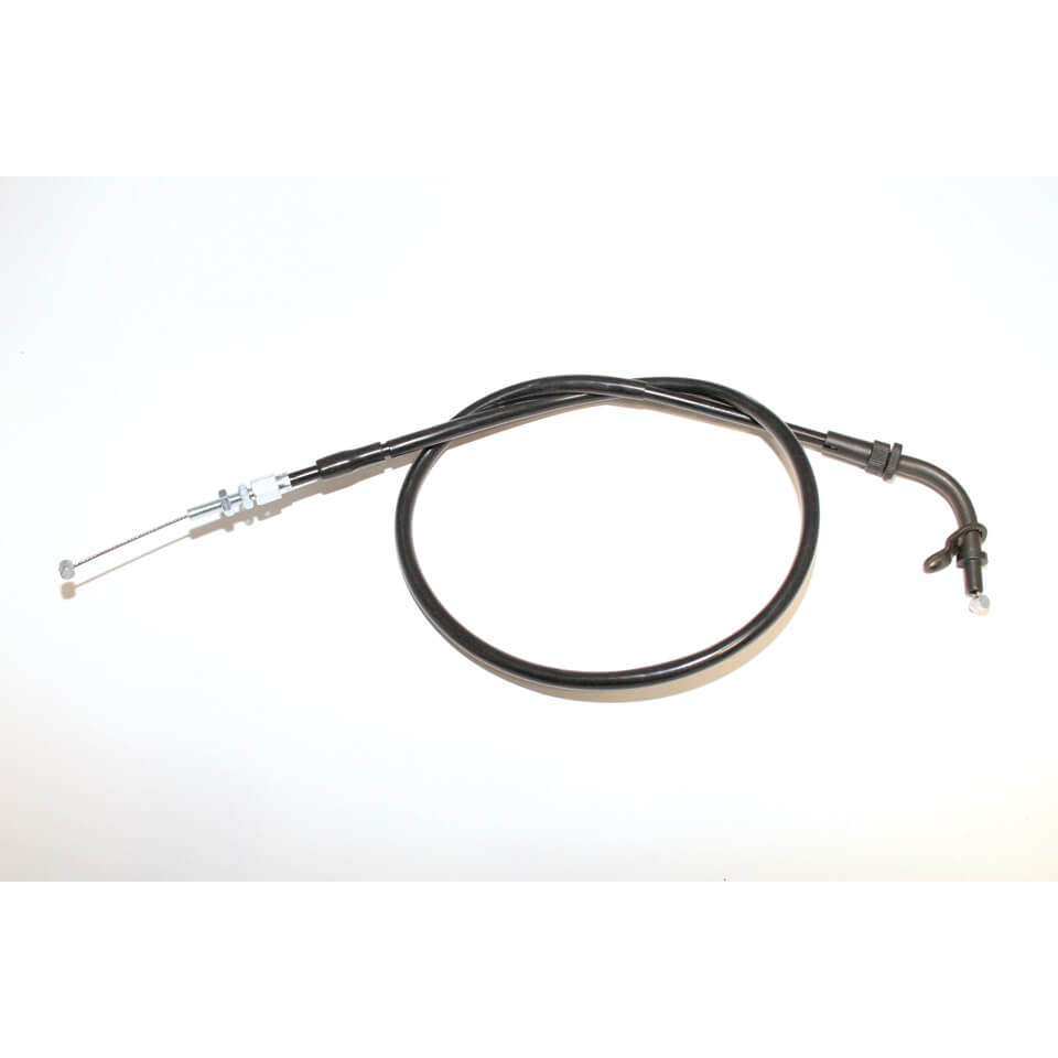 Throttle cable, SUZUKI GS 500 E 89-93, black, black