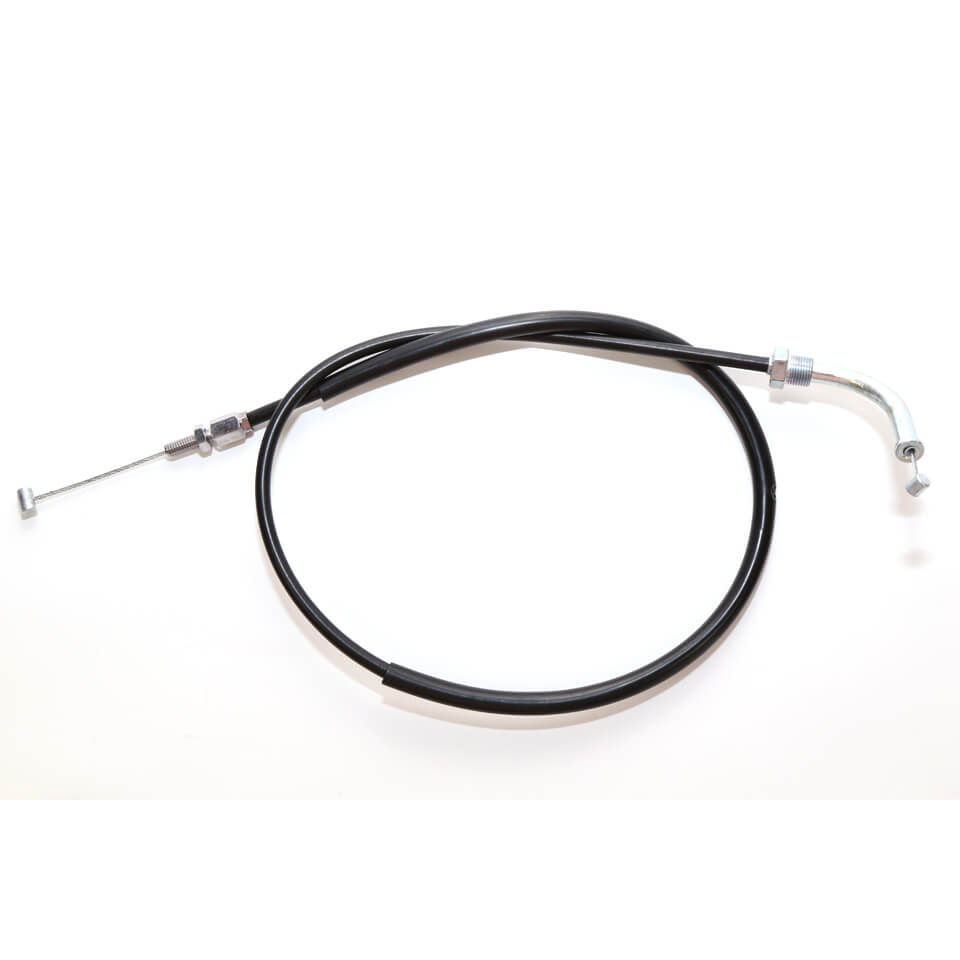 throttle cable B, close, HONDA CB 750 Four 71-76, EURO flat handlebars, black, black