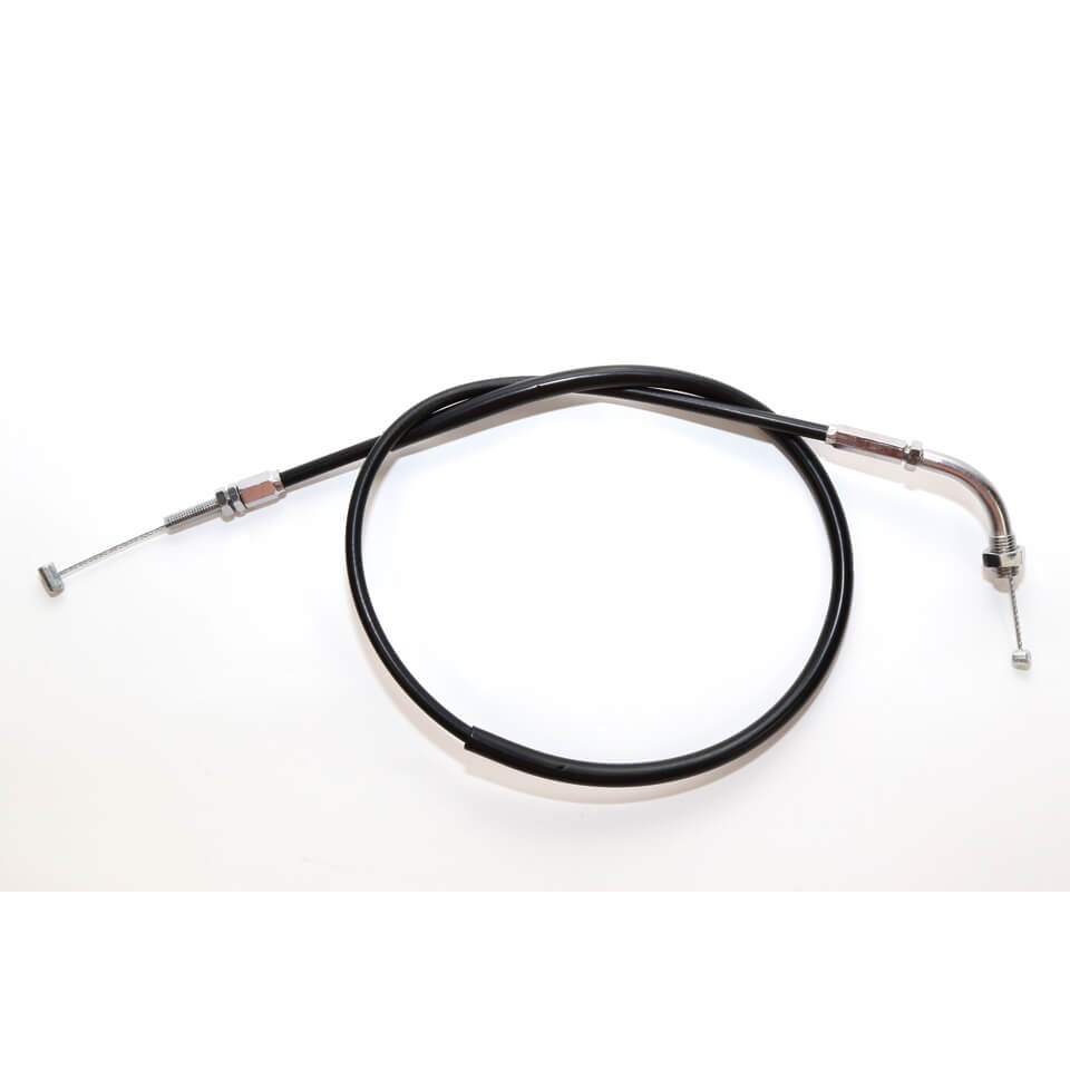 throttle cable A, open, HONDA CB 750 Four, 71-76 EURO flat handlebars, black, black