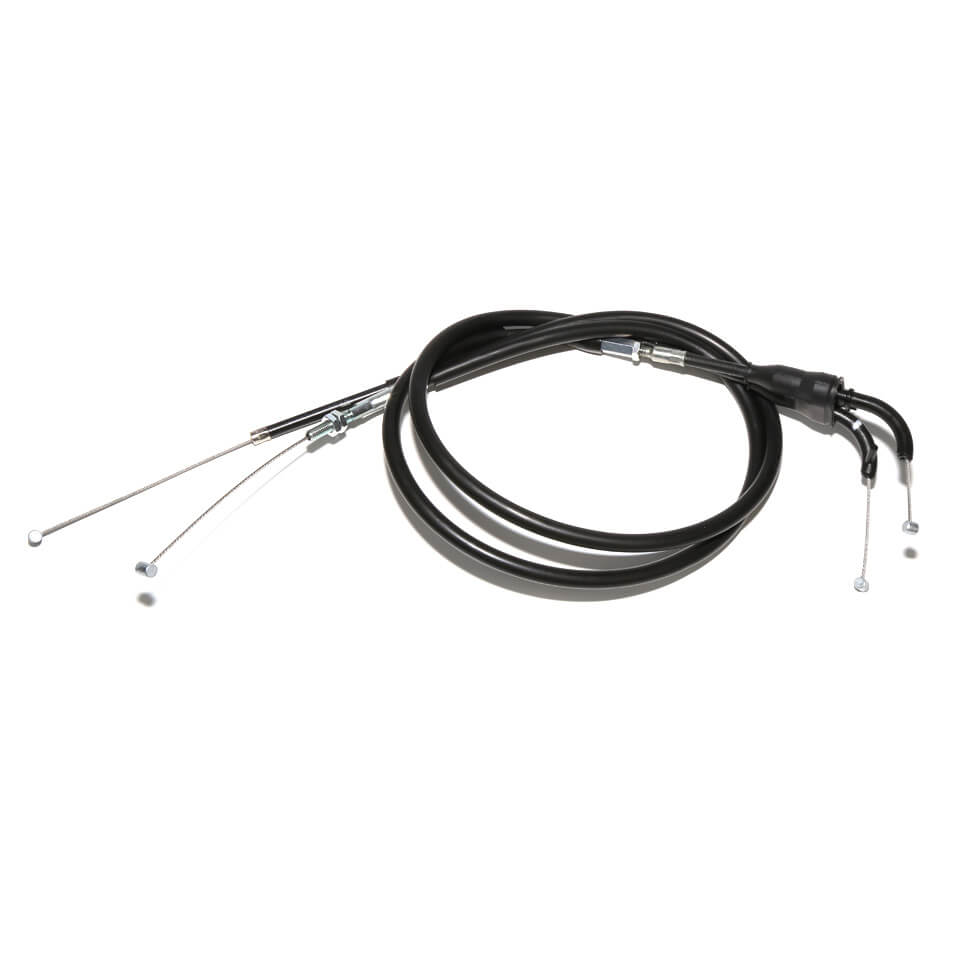 throttle cable set, YAMAHA TDM 850, 96-98, black, black