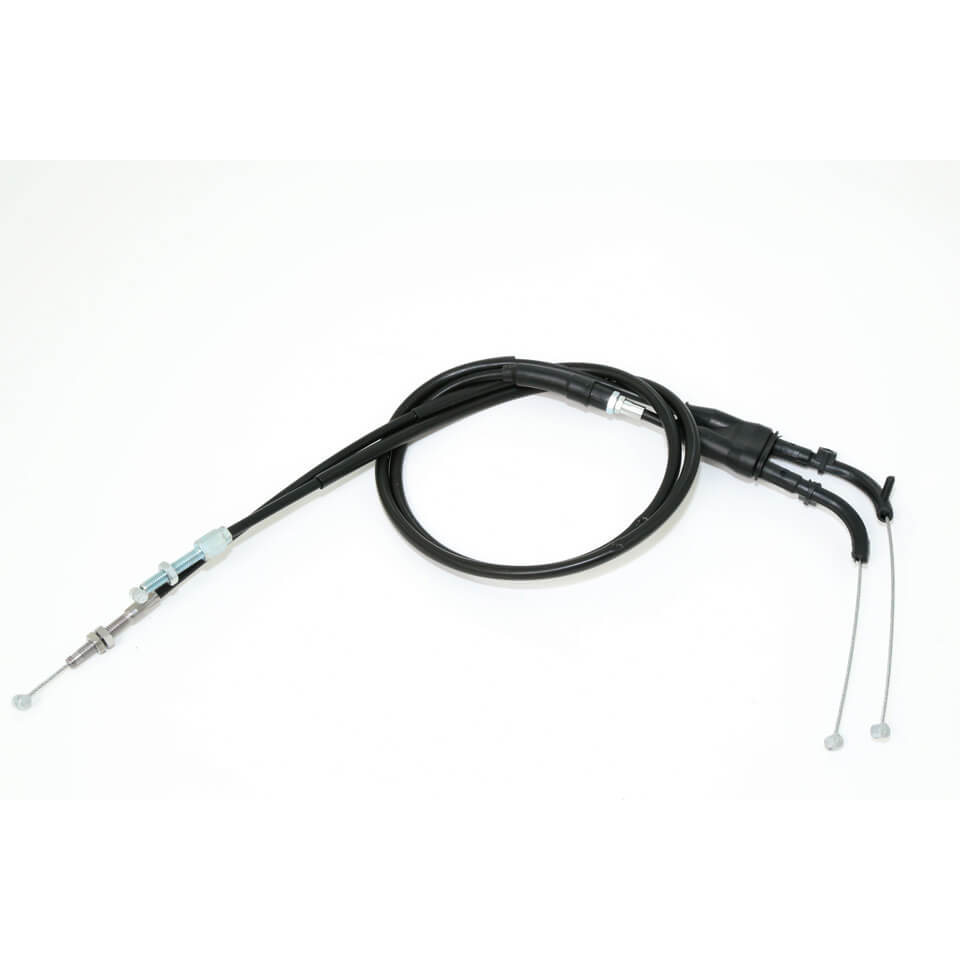 throttle cable set, YAMAHA TDM 900, 02-05, black, black